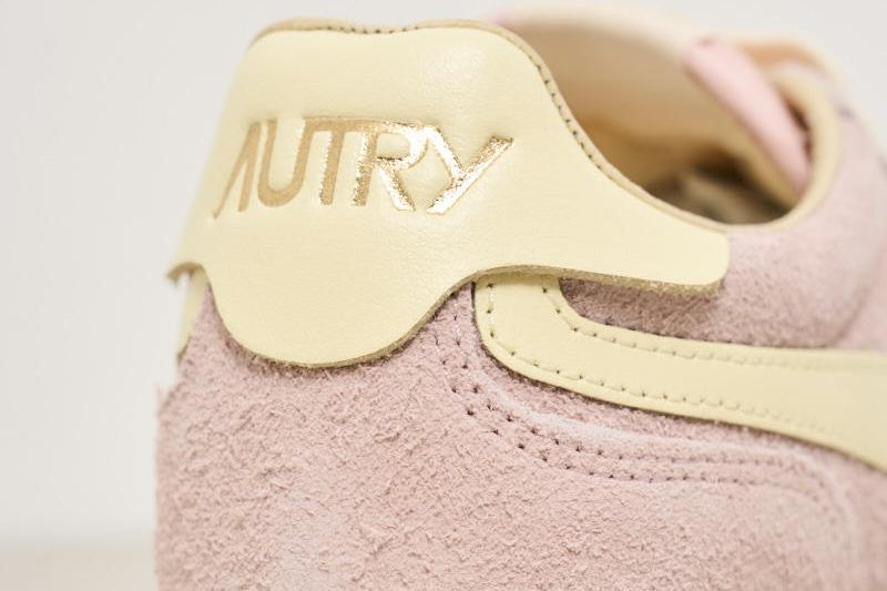 Sneakers donna Windspin in suede rosa SLWU B11 AUTRY 