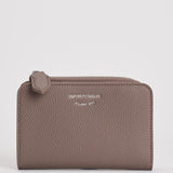 Portafoglio donna tortora con logo EW000369 AF11953U6192 EMPORIO ARMANI 
