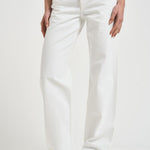 Jeans donna low rise in denim bianco A260 1183MARSHMALLOW AGOLDE 
