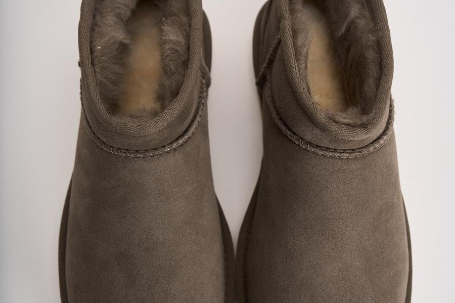 Stivale donna classic Ultra mini tortora 1116109 DDRG UGG 