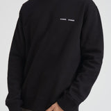 Felpa uomo girocollo nera M00018103 BLACK SAMSØE SAMSØE 