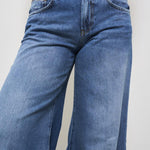 Jeans donna Marlen in denim scuro DP775 DF0290800 DONDUP 