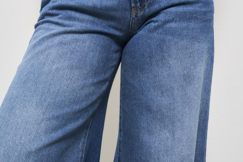 Jeans donna Marlen in denim scuro DP775 DF0290800 DONDUP 