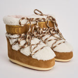 Stivale donna da neve cammello e bianco 1409580 MA03WHISKYOFFWHITE MOON BOOT 