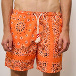 Costume uomo bandana arancione BANDANNAROUN 8501 MC2 SAINT BARTH 