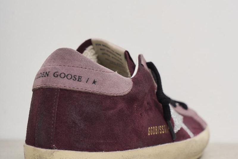 Sneakers donna Super-Star bordeaux GWF00101 F00688282867 GOLDEN GOOSE 