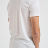 T-shirt uomo bianca con logo nero 8N1TD8 1JVZ0100 EMPORIO ARMANI 