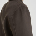 Cappotto uomo corto verde militare CARY DARK GREEN ACCADEMIE TESSILI 