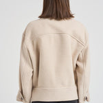 Cappotto donna Hanis corto panna MA0267FB B1D03I23EC ISABEL MARANT 