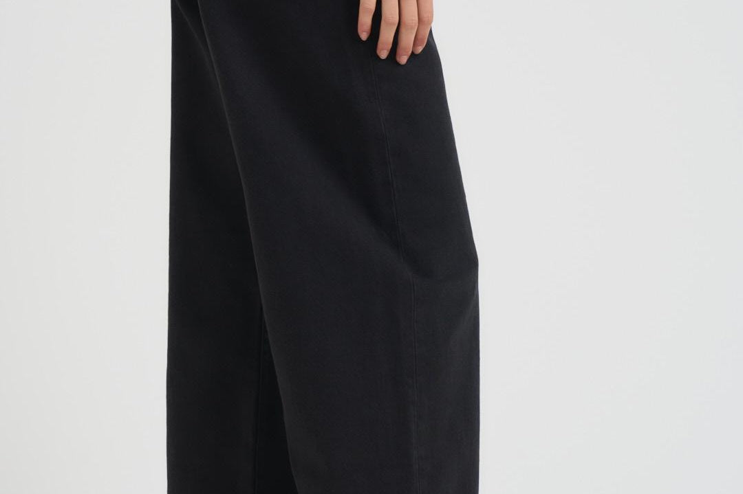 Jeans Poppy donna in denim nero POPPY GREY ICON DENIM 