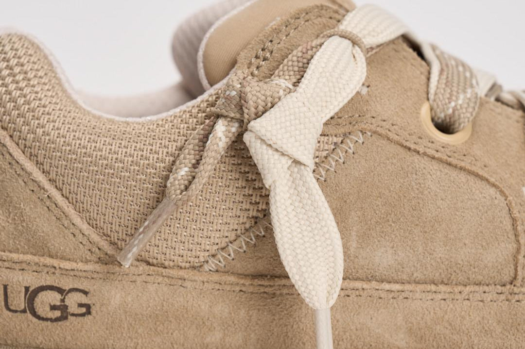 Scarpa uomo Lowmel in suede beige 1169493 MUSTARD SEED UGG 