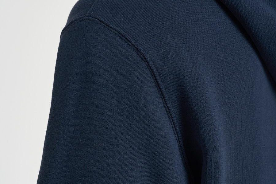 Felpa uomo con cappuccio blu HOPM 002B AUTRY 