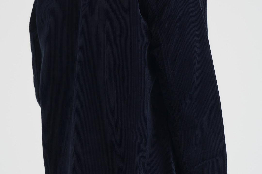 Overshirt uomo in velluto a coste blu 1000541 460 LES DEUX 