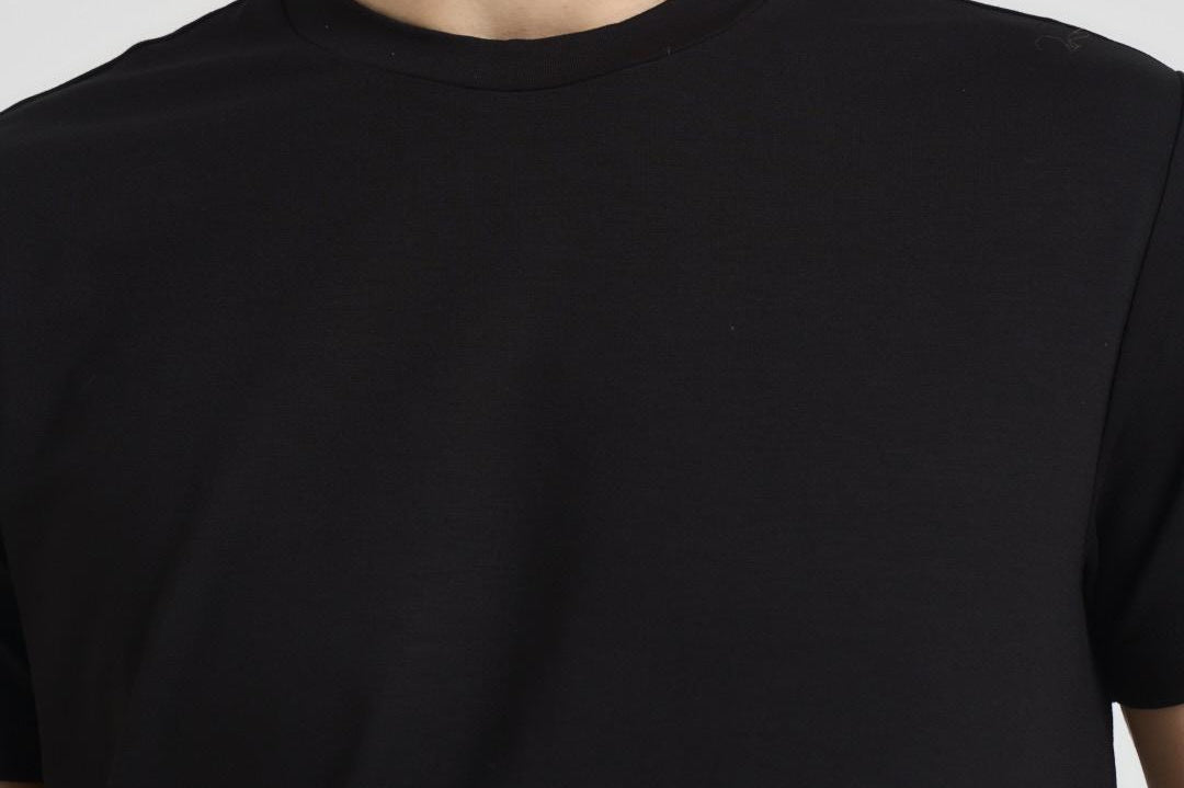 T-shirt uomo nera 8N1TF0 1JCDZ0999 EMPORIO ARMANI 