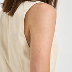 Gilet donna Hida crema HIDA SOFTSEPIA IRO 