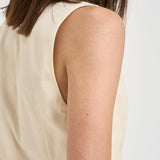Gilet donna Hida crema HIDA SOFTSEPIA IRO 