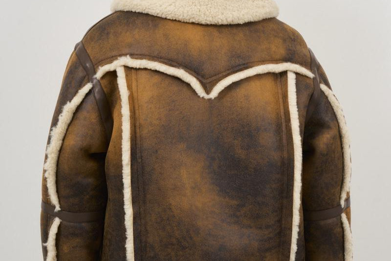 Giubbotto donna marrone vintage LESSIE 61957-907387130 STAND STUDIO 