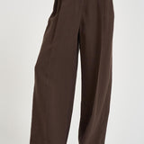 Pantalone donna a palazzo marrone HELIS BRO0226S IRO 