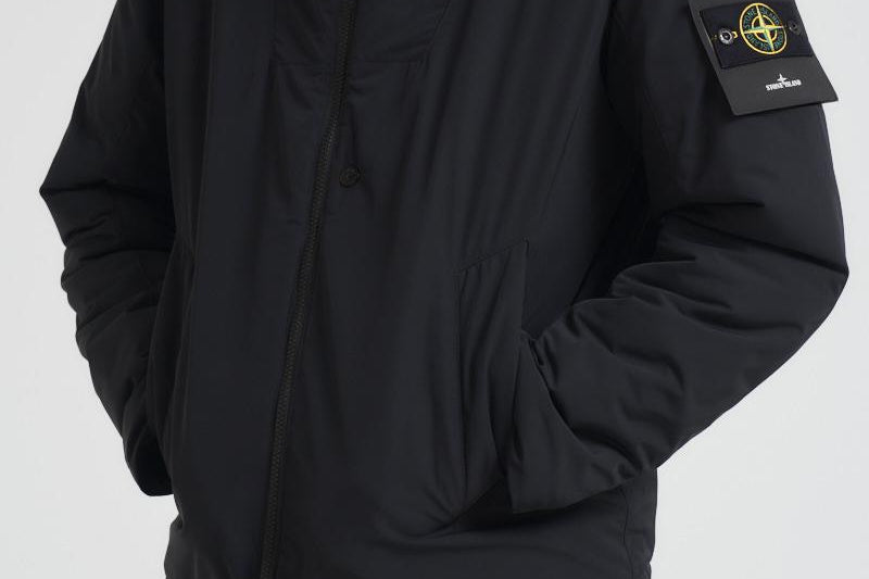 Piumino uomo Micro Twill nero 4100047 S0026V0029 STONE ISLAND 