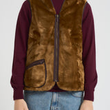 Gilet uomo in pile beige MLI0004 BR31 BARBOUR 