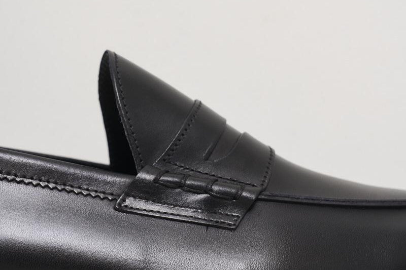 Mocassino uomo Adam in pelle nero ADAM BLACK TRICKER'S 