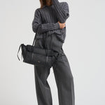 Polo donna Magnolie a trecce grigia 2025302 GRAPHITE LISA YANG 