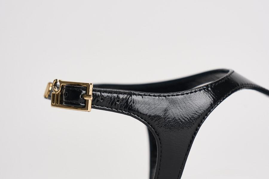 Sandalo donna infradito nero K5867 NERO EMANUELA CARUSO CAPRI 