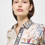 Camicia donna in seta Aloe fantasia 10642 514714 PIERRE-LOUIS MASCIA 
