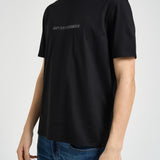 T-shirt uomo girocollo nera EM004583 AF13669MC540 EMPORIO ARMANI 