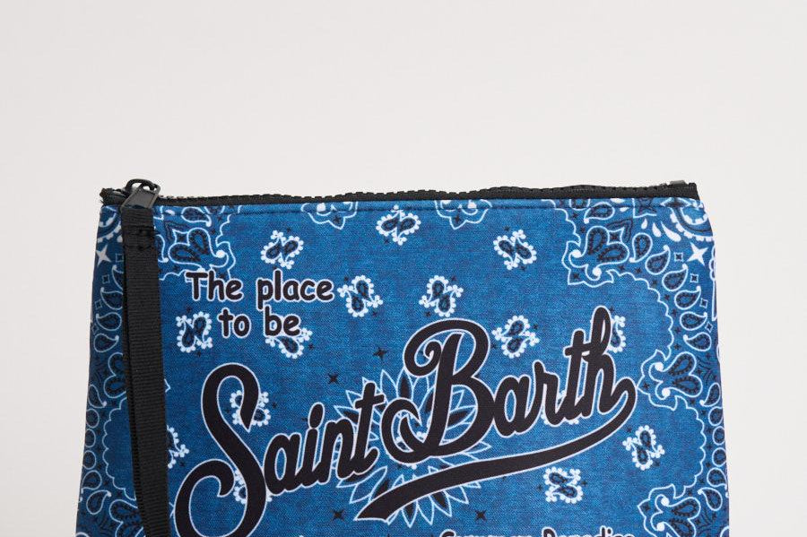 Pochette donna Aline fantasia blu ALINE 07587L MC2 SAINT BARTH 
