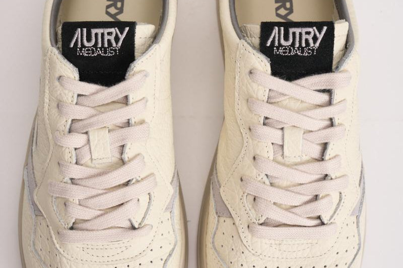 Sneakers uomo Medalist low verde AULM NE05 AUTRY 