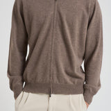 Maglia uomo con zip sabbia FZ1ML WC12R920 FILIPPO DE LAURENTIS 