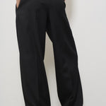 Pantalone donna wide-leg nero GWP01203 P00154690100 GOLDEN GOOSE 
