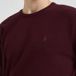 Maglia uomo girocollo bordeaux 710974148 008 RALPH LAUREN 