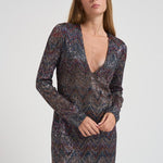 Mini abito scollo a V donna G1N BC005GS91P6 MISSONI 