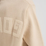 Cardigan in maglia con logo GWP00950 P00197255550 GOLDEN GOOSE 