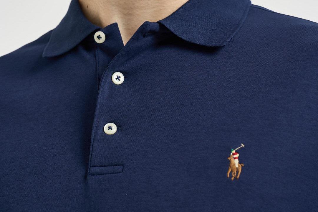 Polo uomo blu 710685514 003 RALPH LAUREN 