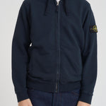 Felpa uomo con cappuccio blu scuro 6100067 S0A20V0020 STONE ISLAND 