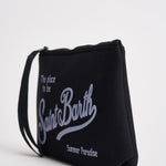 Pochette donna Aline nera e lilla ALINE 08503L MC2 SAINT BARTH 