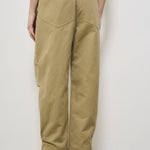Pantalone donna verde carrot fit NATSA KHAKI IRO 