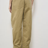 Pantalone donna verde carrot fit NATSA KHAKI IRO 