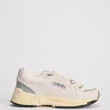Sneakers donna Hyperway Low bianca e grigia HYLW UM10 AUTRY 