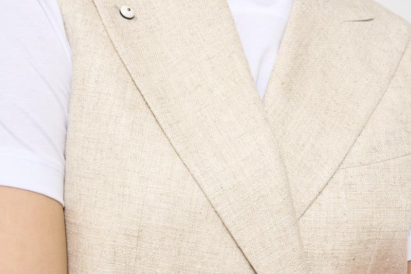 Giacca donna gilet beige 2157 542481 L.B.M. 