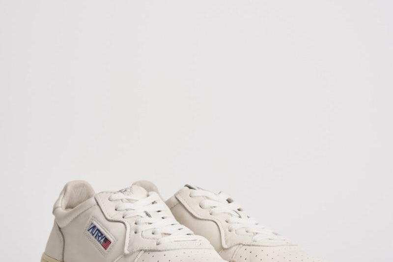 Sneakers uomo Medalist low bianca AULM GG04 AUTRY 