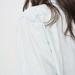 Camicia donna celeste in cotone 211891420 001 RALPH LAUREN 