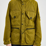 Giubbotto uomo con cappuccio verde OW072A 246 C.P. COMPANY 