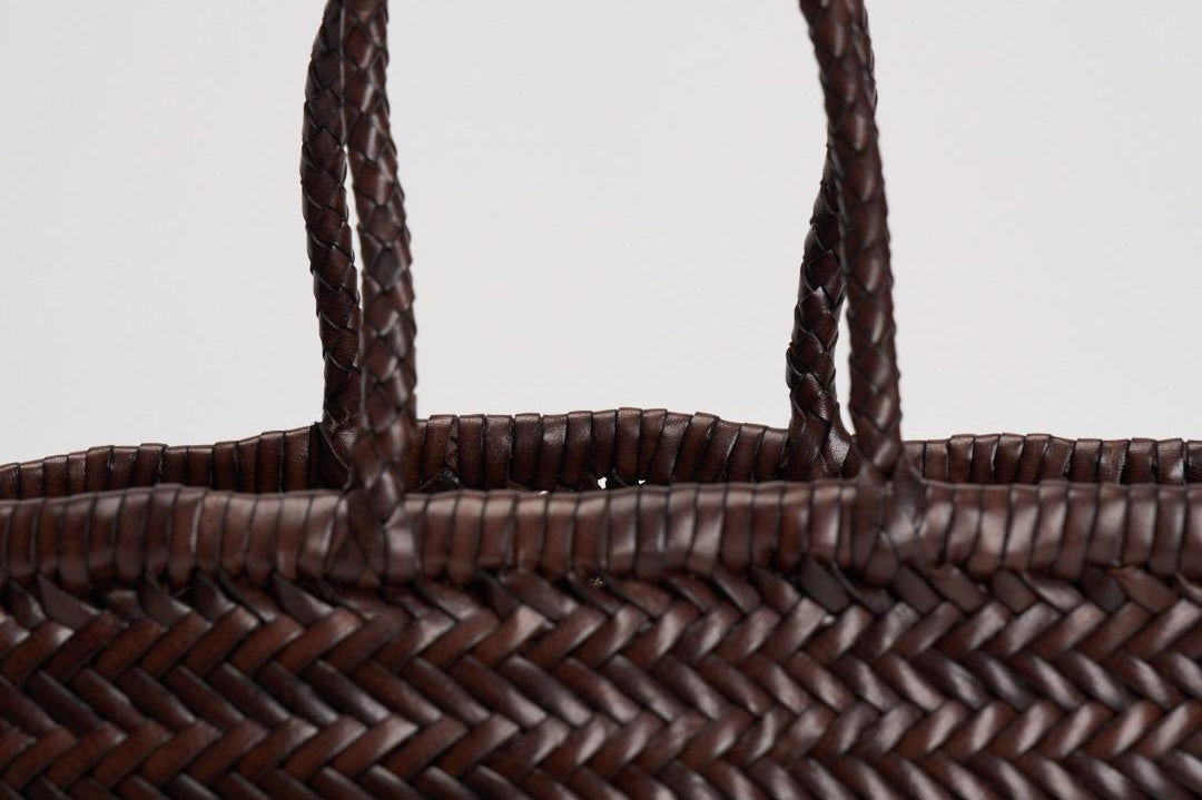 Borsa donna Bamboo Triple Jump Small marrone scuro 8811 DARKBROWN DRAGON DIFFUSION 