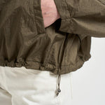 Giubbotto donna in tessuto tecnico verde oliva GI000356D 127017730 HERNO 