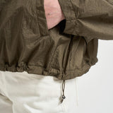 Giubbotto donna in tessuto tecnico verde oliva GI000356D 127017730 HERNO 