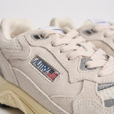 Sneakers donna Hyperway Low bianca e grigia HYLW UM10 AUTRY 